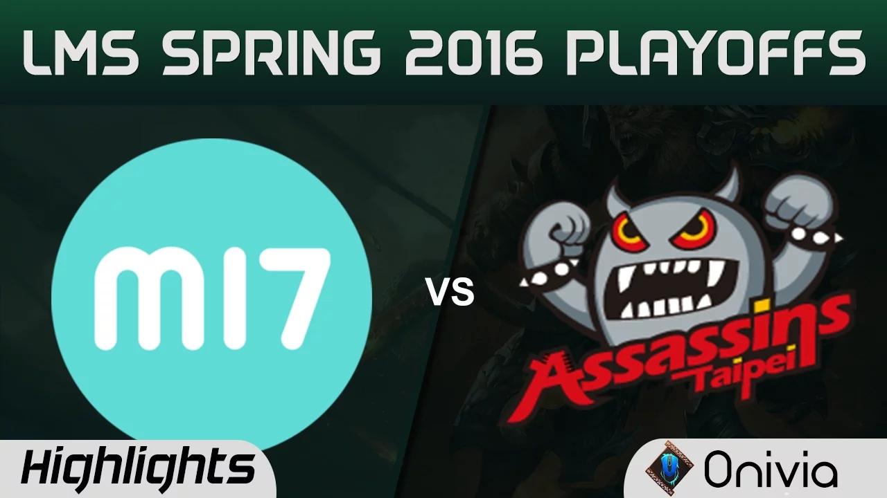 M17 vs TPA Highlights Game 1 LMS Spring 2016 Playoffs Machi vs Taipei Assasins thumbnail