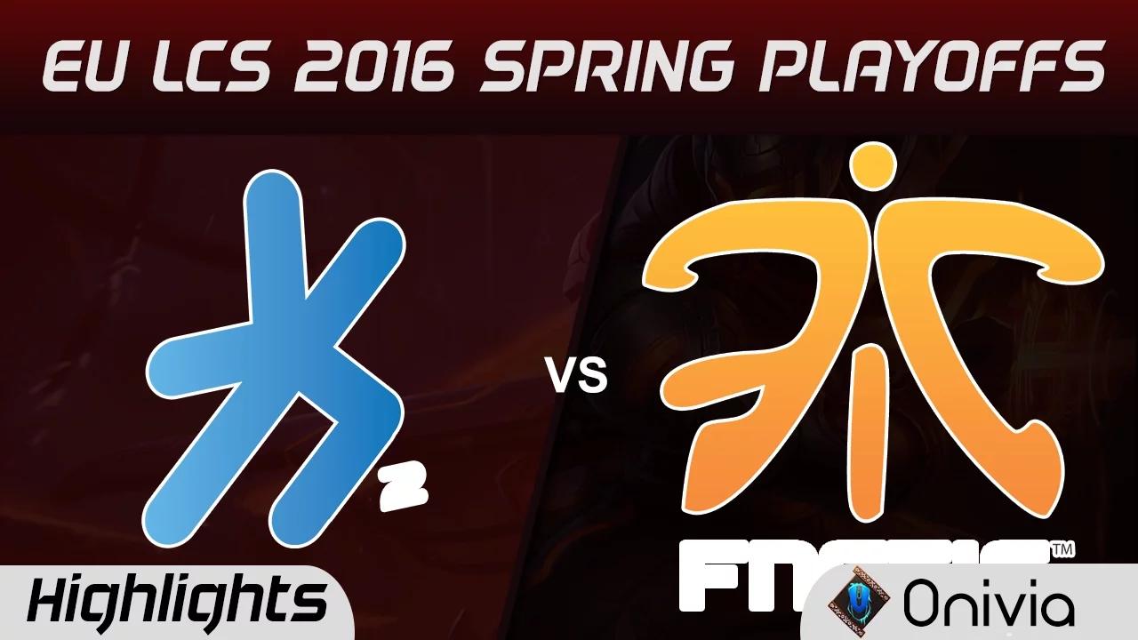 H2K vs FNC highlights Game 2 EU LCS Spring 2016 Playoffs H2K Gaming vs Fnatic thumbnail