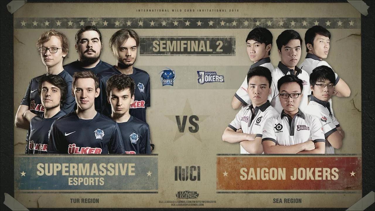 SUP vs SAJ Highlights Game 1 IWCI 2016 Semifinal Supermassive vs Saigon Jokers thumbnail