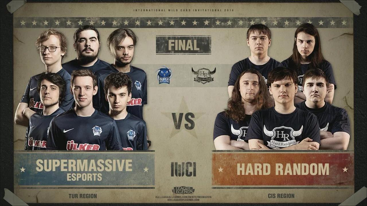 SUP vs HR Highlights Game 1 IWCI 2016 Finals Supermassive vs Hard Random thumbnail