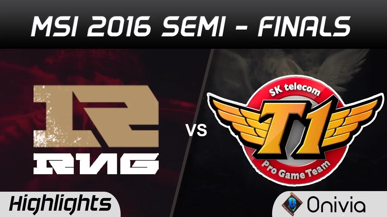 RNG vs SKT Highlights Game 5 MSI 2016 Semi Finals Royal Never Give Up vs SK Telecom T1 thumbnail