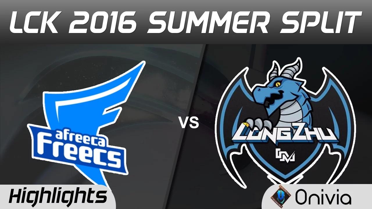 AFS vs LZ Highlights Game 1 LCK Champions 2016 Summer Split KT Afreeca Freecs vs Longzhu thumbnail