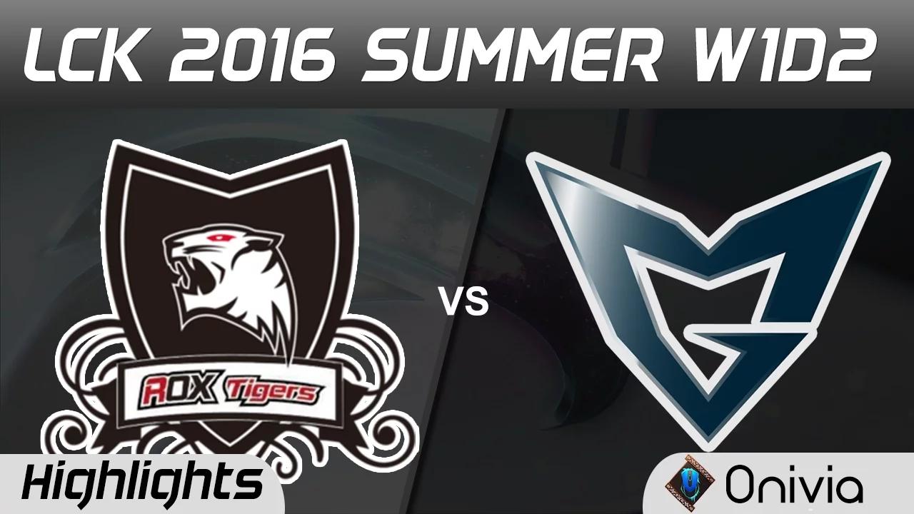 ROX vs SSG Highlights Game 2 LCK Champions W1D1 2016 Summer Rox Tigers vs Samsung thumbnail