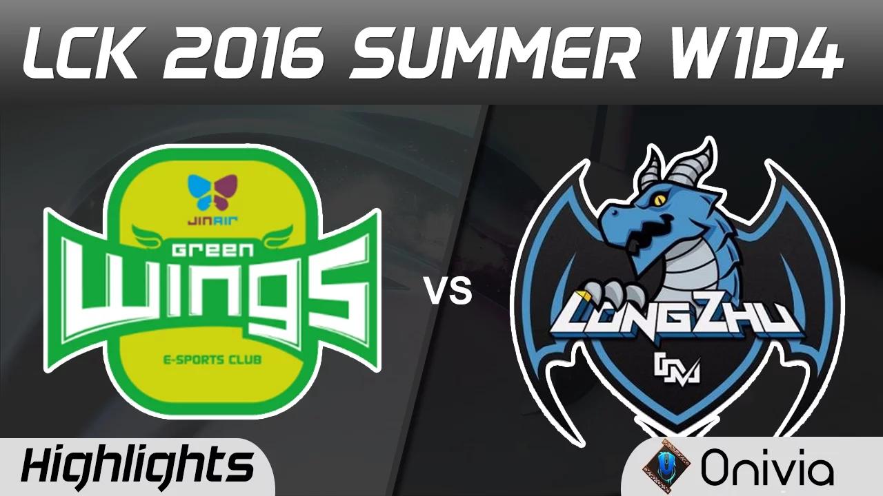 JAG vs LZ Highlights Game 2 LCK Champions W1D4 2016 Summer JinAir vs Longzhu thumbnail