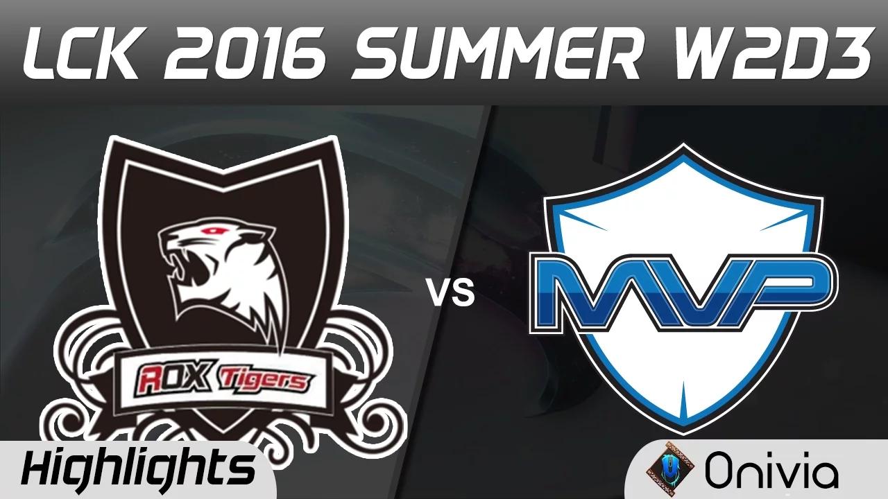 ROX vs MVP Highlights Game 2 LCK Champions W2D3 2016 Summer ROX Tigers vs MVP thumbnail