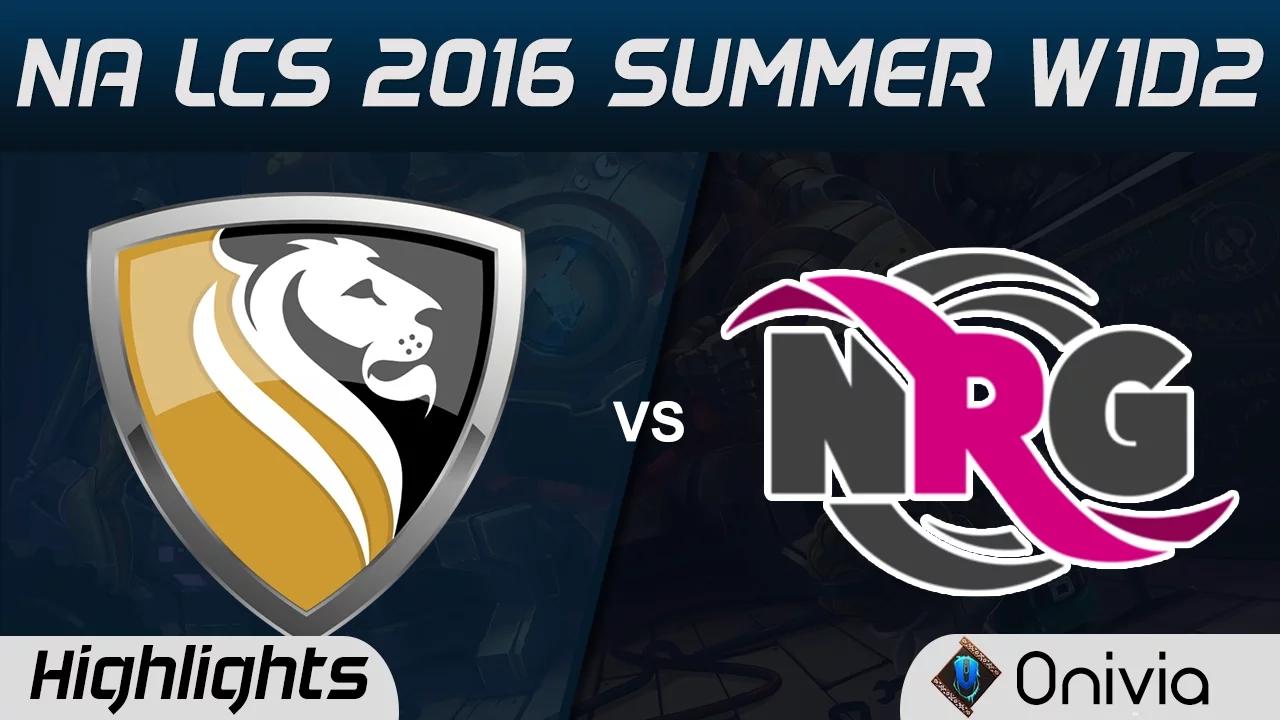 APX vs NRG highlights Game 2 NA LCS 2016 Summer W1D2 Apex vs Energy esports thumbnail