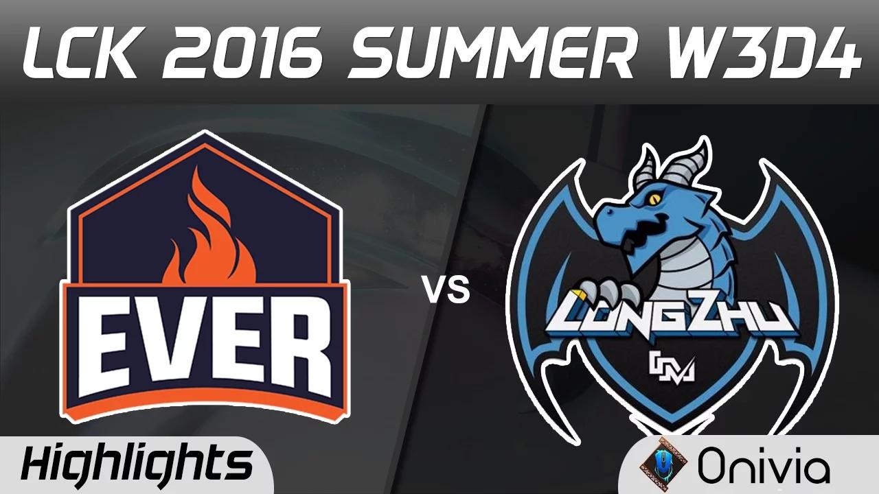 ESC vs LZ Highlights Game 2 LCK Champions W3D4 2016 Summer ESC Ever vs Longzhu thumbnail