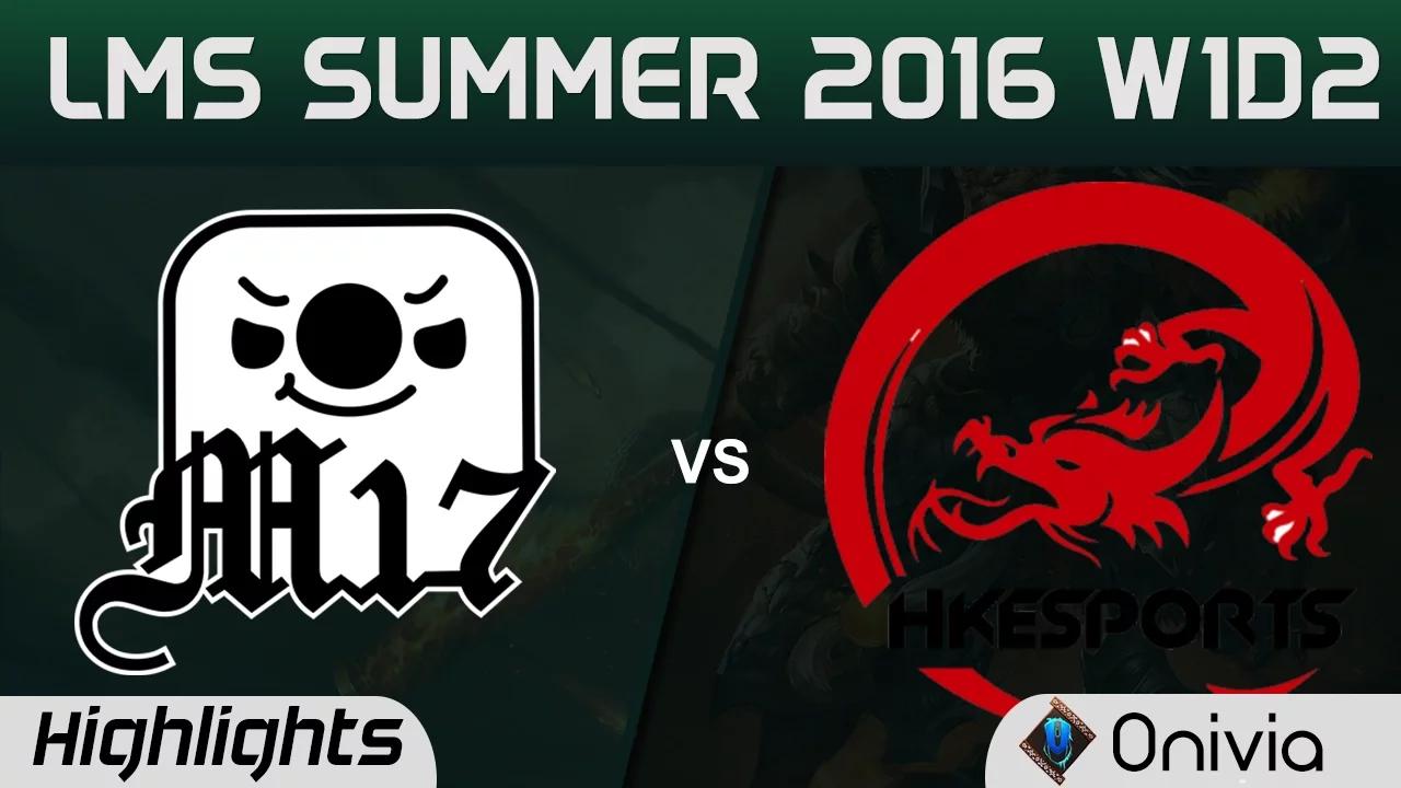 M17 vs HKE Highlights Game 2 LMS Summer 2016 Machi Esports vs Hong Kong Esports thumbnail