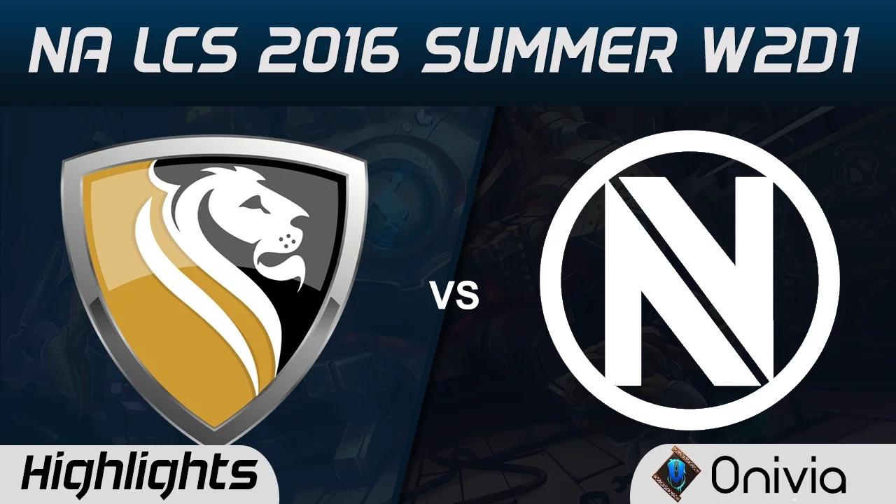 APX vs NV highlights Game 1 NA LCS 2016 Summer W2D1 Apex Gaming vs EnvyUs thumbnail