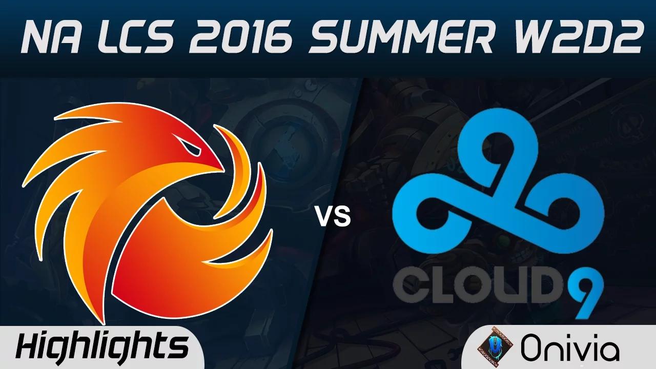 P1 vs C9 highlights Game 2 NA LCS 2016 Summer W2D2 Pheonix1 vs Cloud9 thumbnail