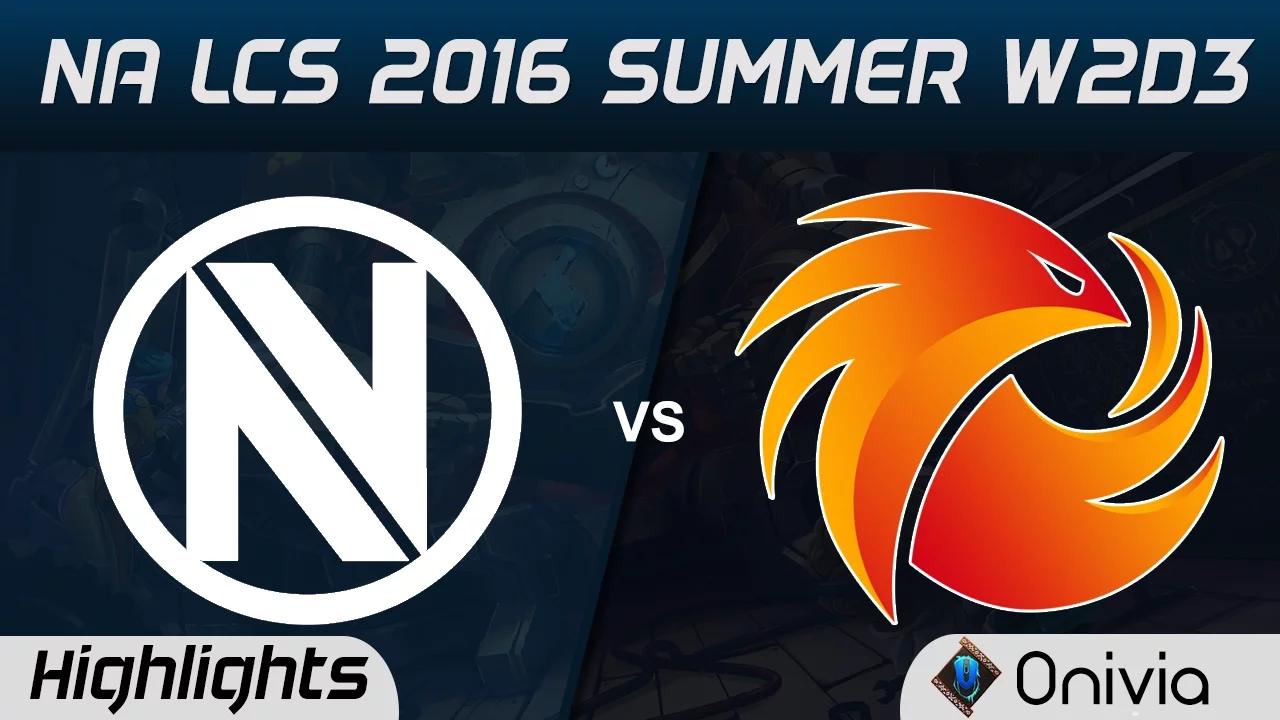 NV vs P1 highlights Game 2 NA LCS 2016 Summer W2D3 EnvyUs vs Pheonix1 thumbnail