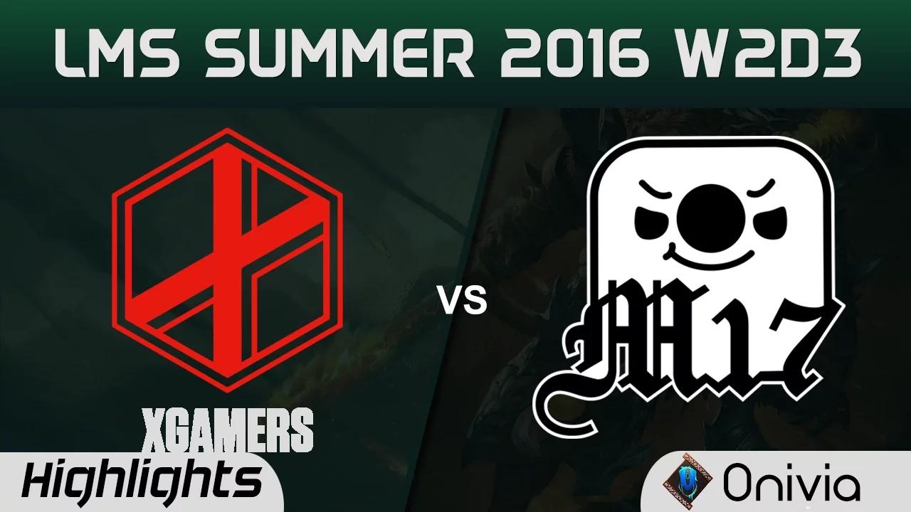 XG vs M17 Highlights Game 2 LMS Summer 2016 W2D3 XGamers vs Machi Esports thumbnail