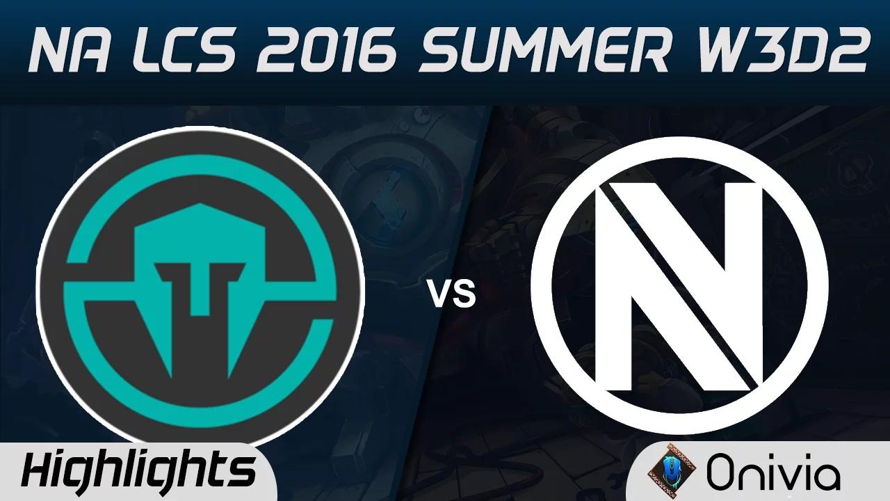 IMT vs NV highlights Game 2 NA LCS 2016 Summer W3D2 Immortals vs EnvyUs thumbnail