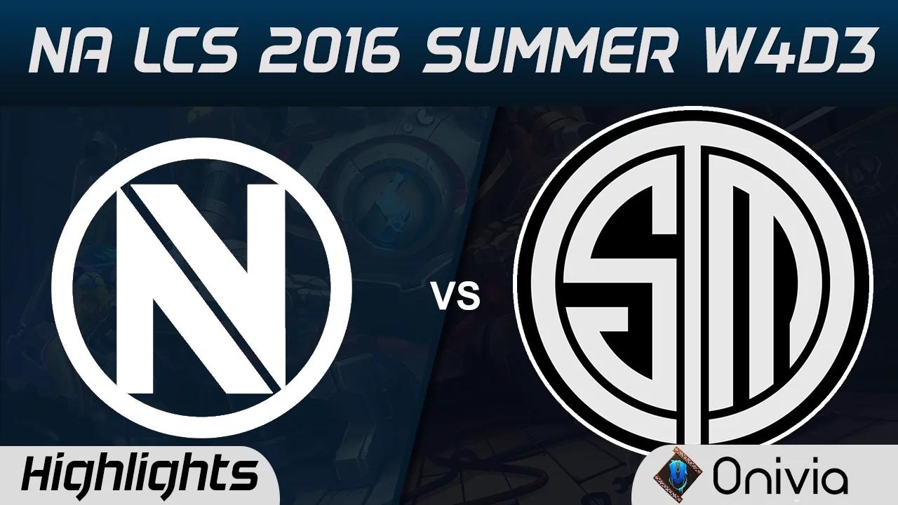 NV vs TSM highlights Game 2 NA LCS 2016 Summer W4D3 EnvyUs vs Team Solo Mid thumbnail