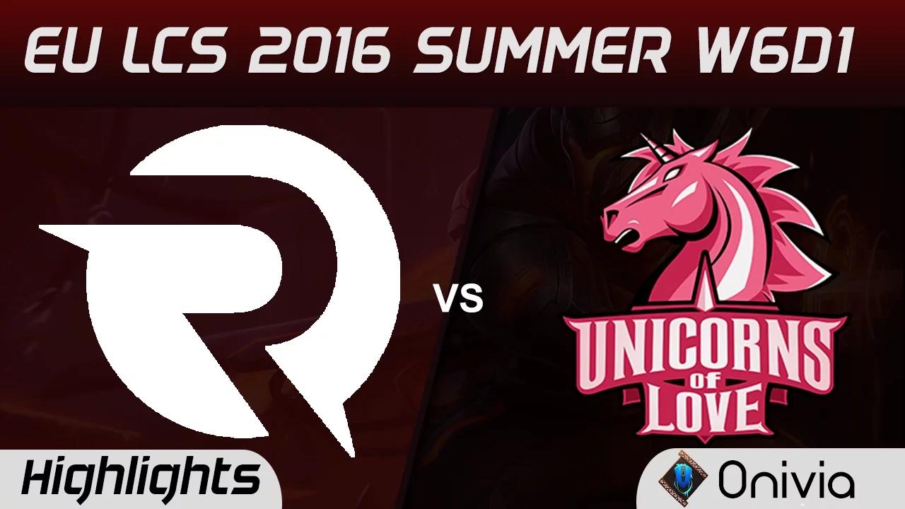 OG vs UOL highlights Game 1 EU LCS 2016 Summer W6D1 Origen vs Unicorns of Love thumbnail