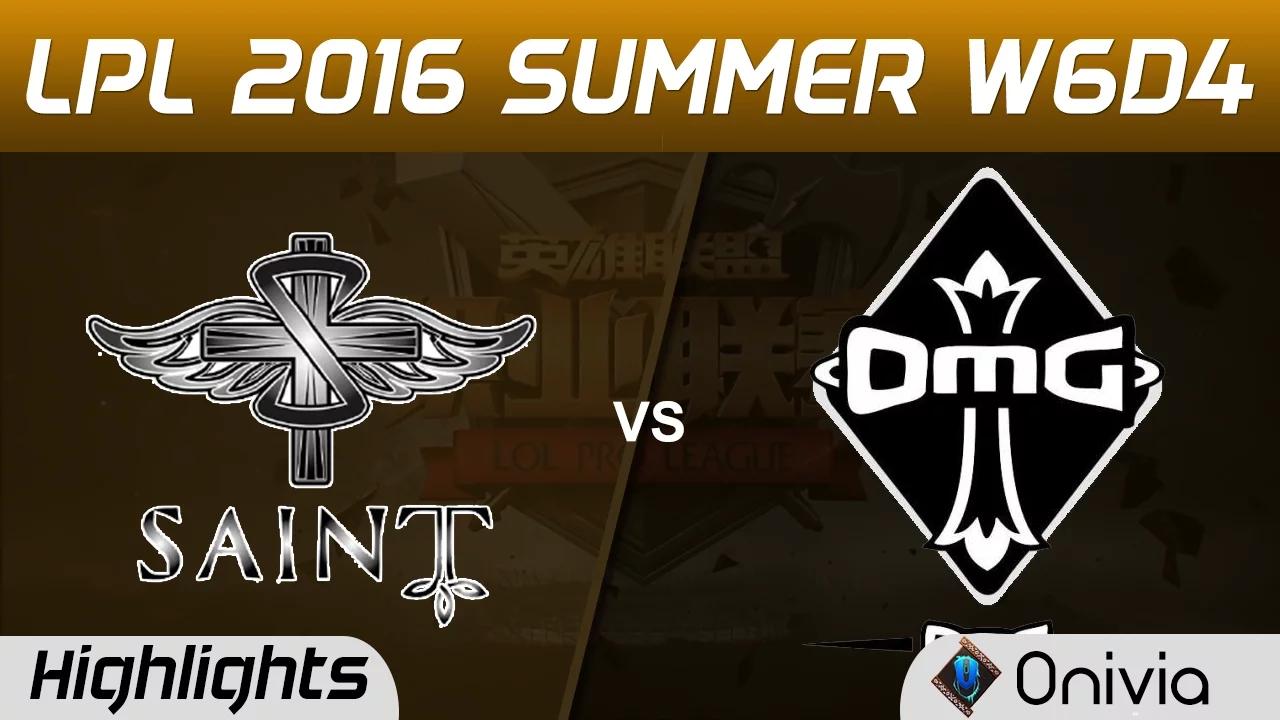 SAT vs OMG Highlights Game 1 Tencent LPL Summer 2016 W6D4 Saint vs OMG thumbnail