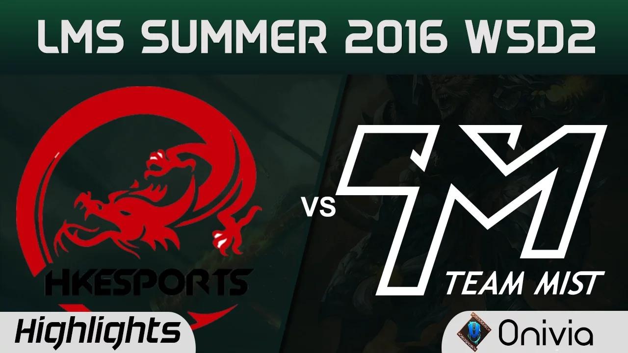 HKE vs TM Highlights Game 1 LMS Summer 2016 W5D2 Hong Kong Esports vs Team Mist thumbnail