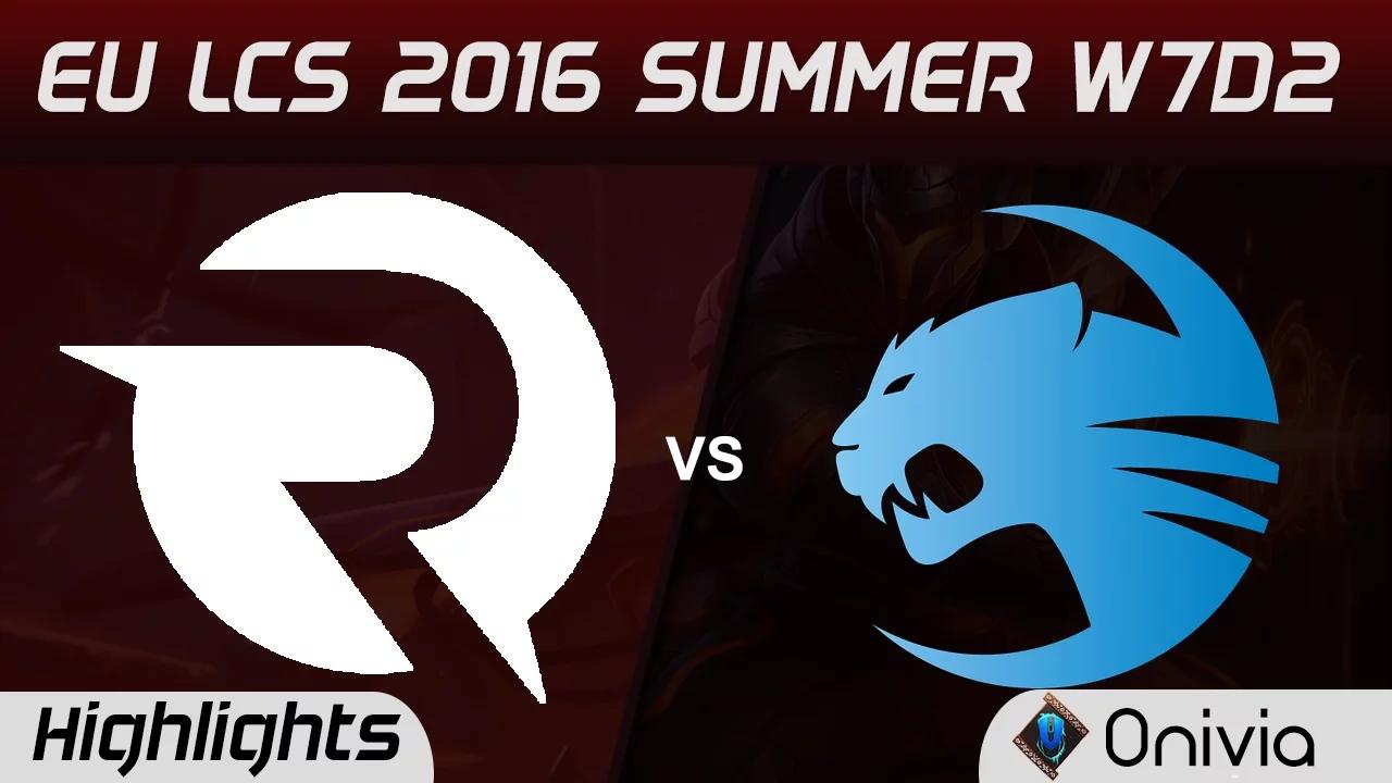 OG vs ROC highlights Game 2 EU LCS 2016 Summer W7D2 Origen vs Roccat thumbnail