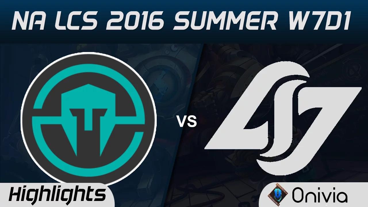 IMT vs CLG highlights Game 2 NA LCS 2016 Summer W7D1 Immortals vs Counter Logic Gaming thumbnail