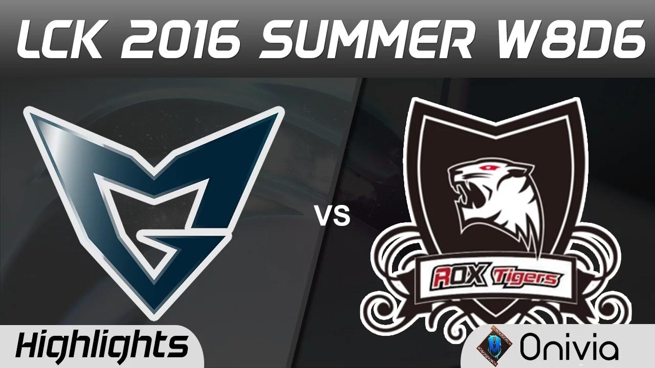 SSG vs ROX Highlights Game 1 LCK Champions W8D6 2016 Samsung vs ROX Tigers thumbnail