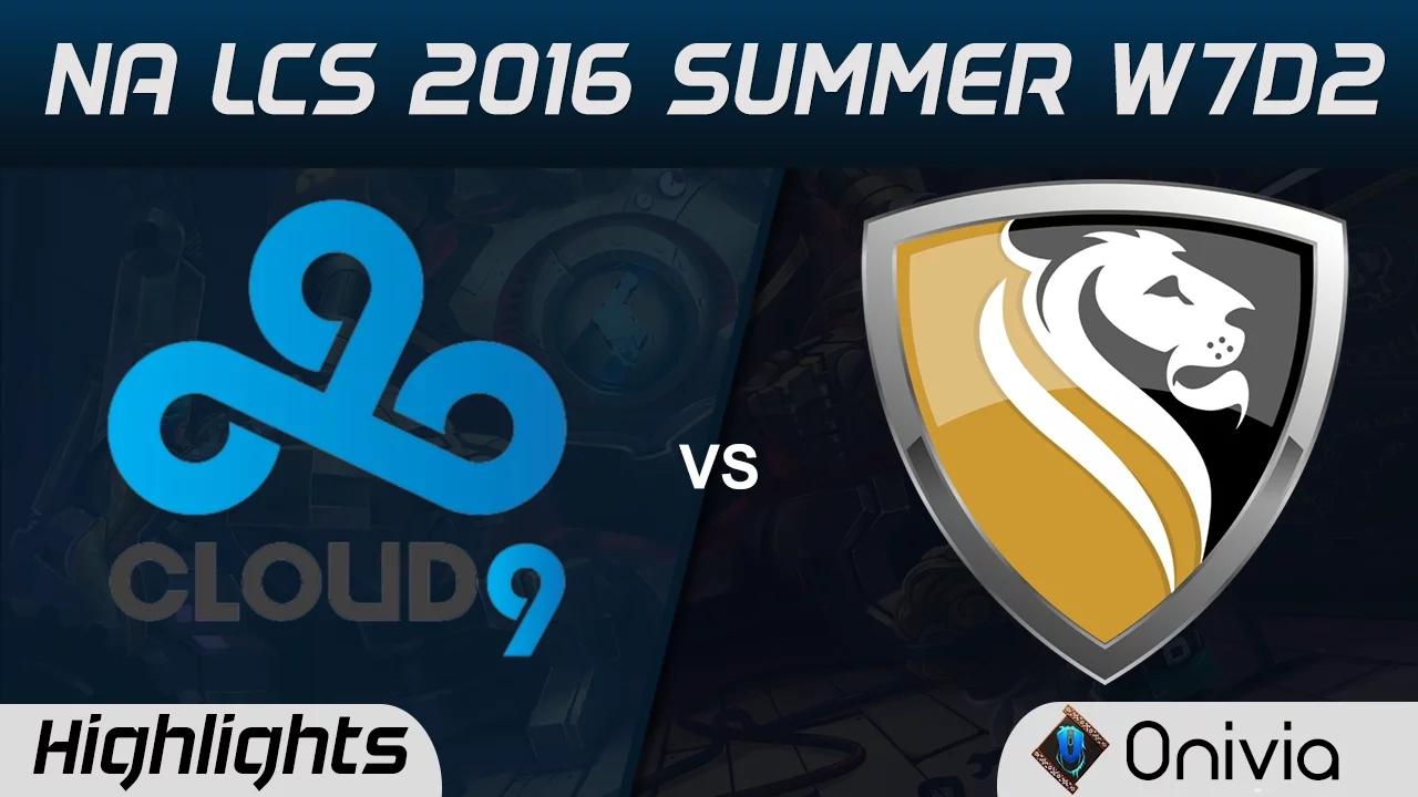 C9 vs APX highlights Game 2 NA LCS 2016 Summer W7D2 Cloud9 vs Apex thumbnail