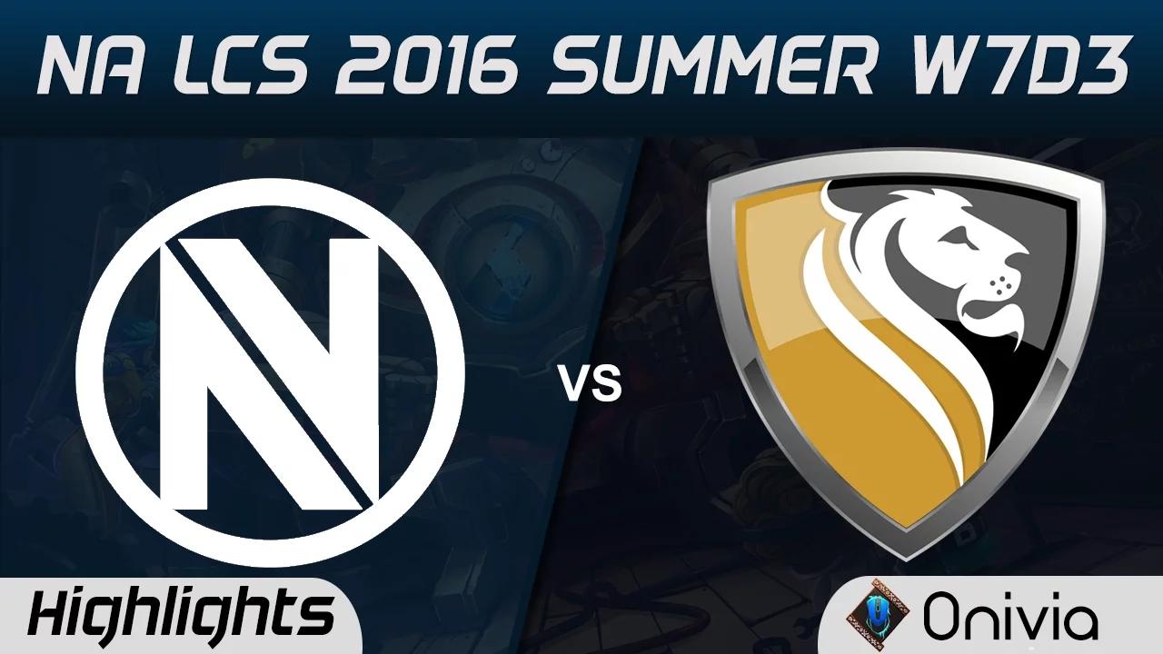 NV vs APX highlights Game 1 NA LCS 2016 Summer W7D3 EnvyUs vs Apex thumbnail