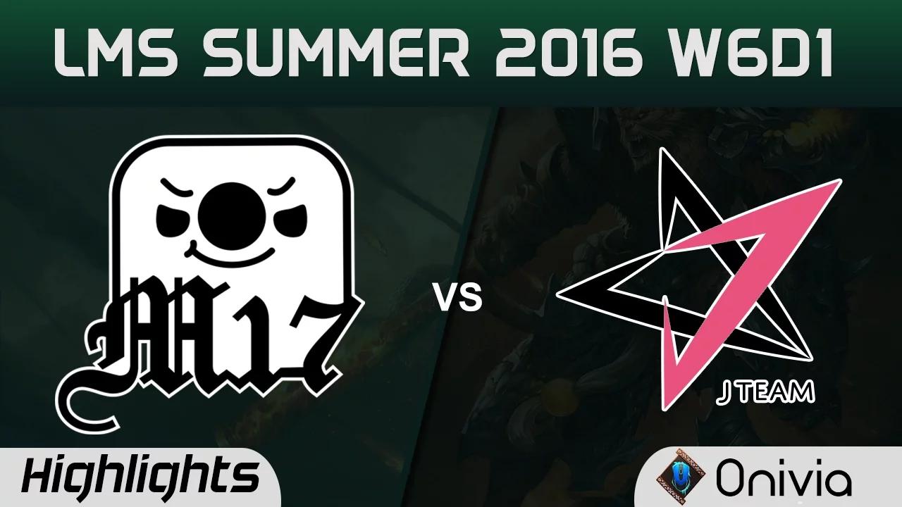 M17 vs JT Highlights Game 1 LMS Summer 2016 W6D1 Machi Esports vs J Team thumbnail