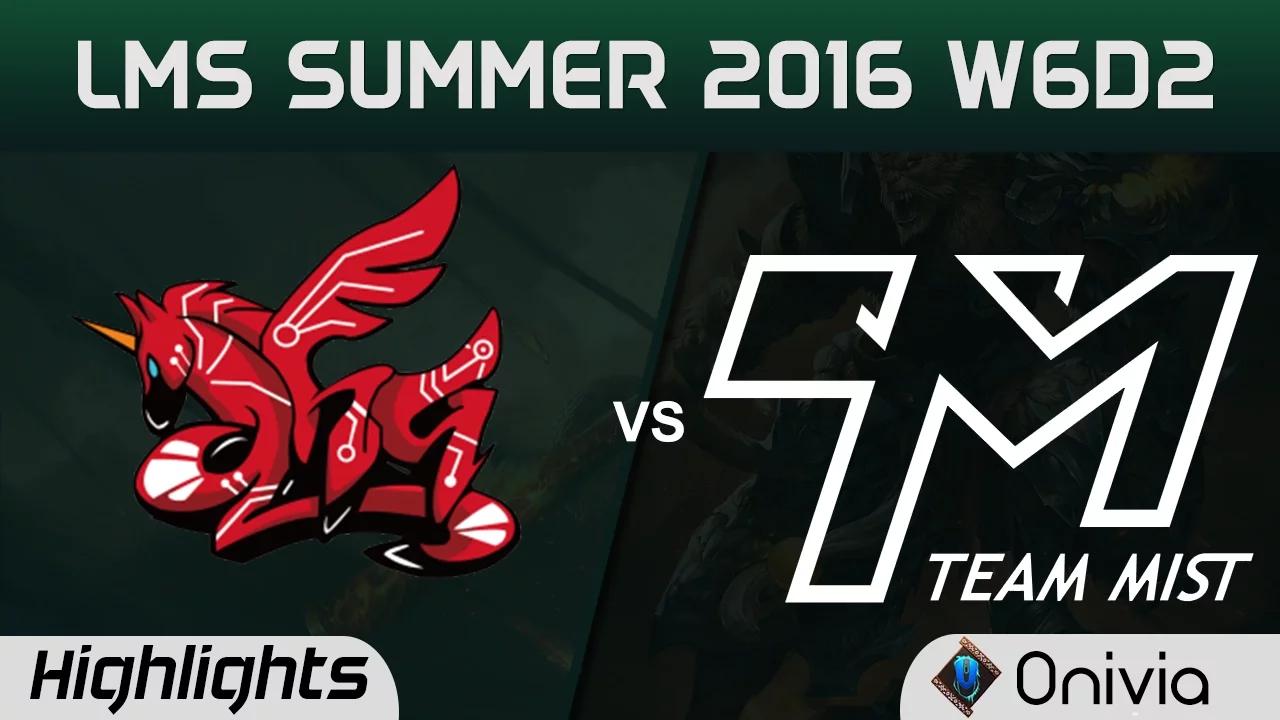 AHQ vs TM Highlights Game 1 LMS Summer 2016 W6D2 AHQ vs Team Mist thumbnail