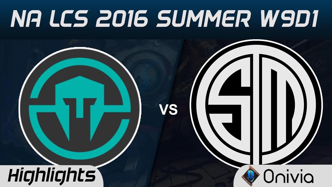 IMT vs TSM highlights Game 1 NA LCS 2016 Summer W9D1 Immortals vs Team Solo Mid thumbnail