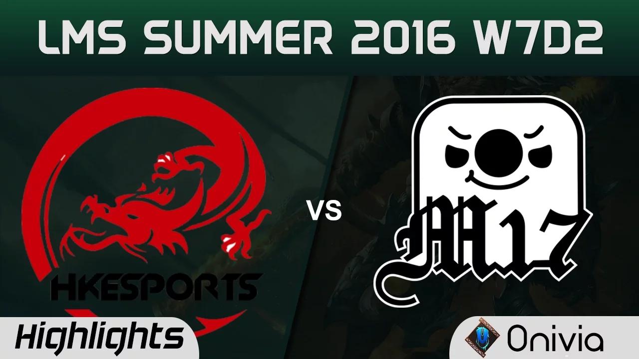 HKE vs M17 Highlights Game 1 LMS Summer 2016 W7D2 HongKong Esports vs Machi Esports thumbnail