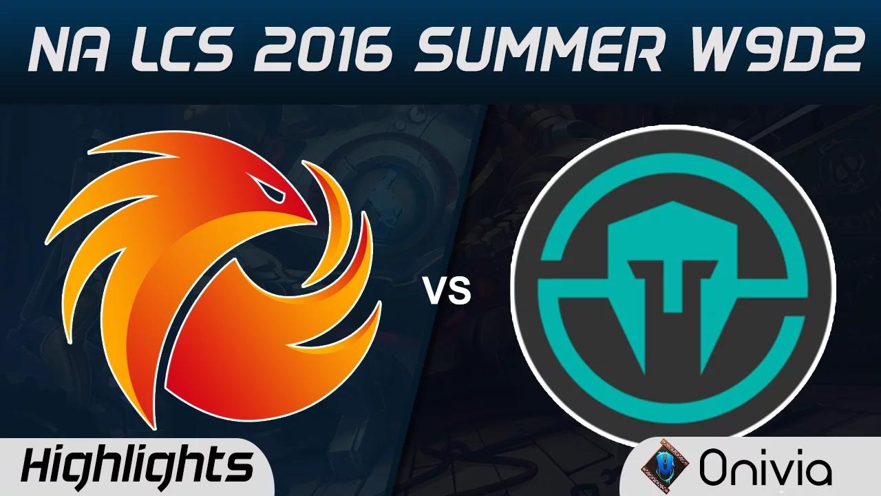 P1 vs IMT highlights Game 2 NA LCS 2016 Summer W9D2 Phoenix1 vs Immortals thumbnail