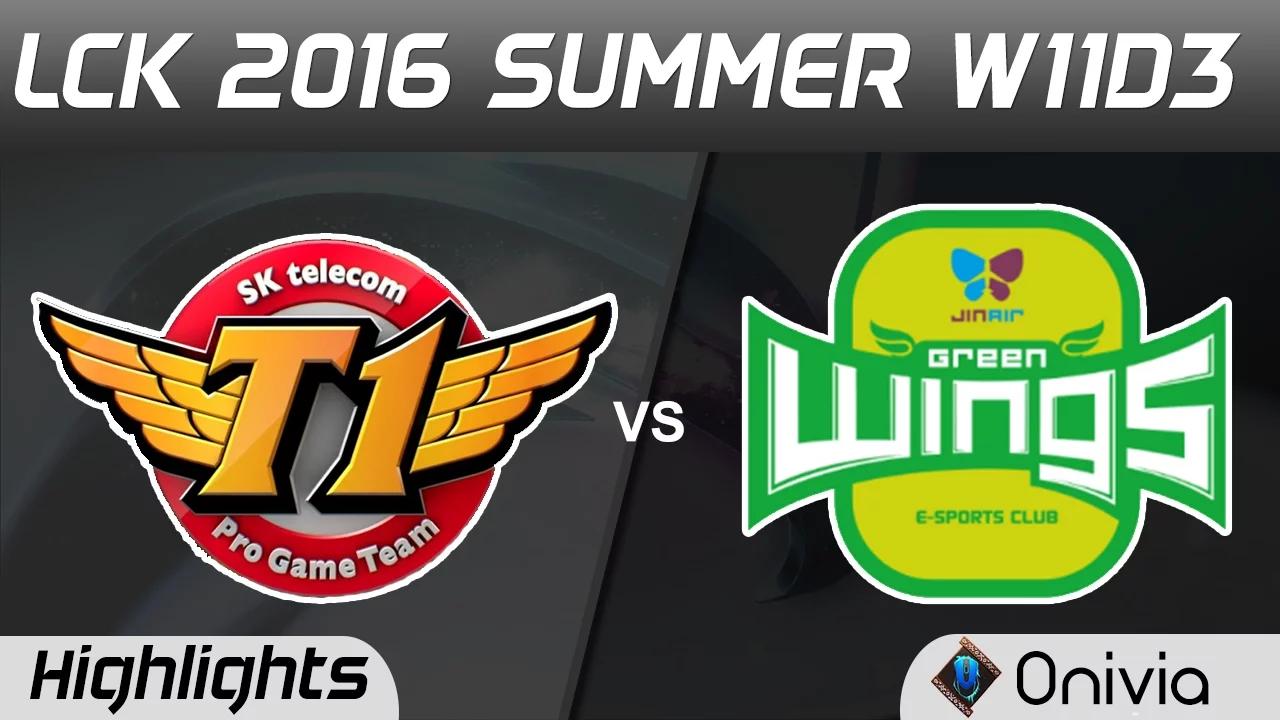 SKT vs JAG Highlights Game 2 LCK Champions W11D3 2016 SK Telecom vs Jin Air thumbnail