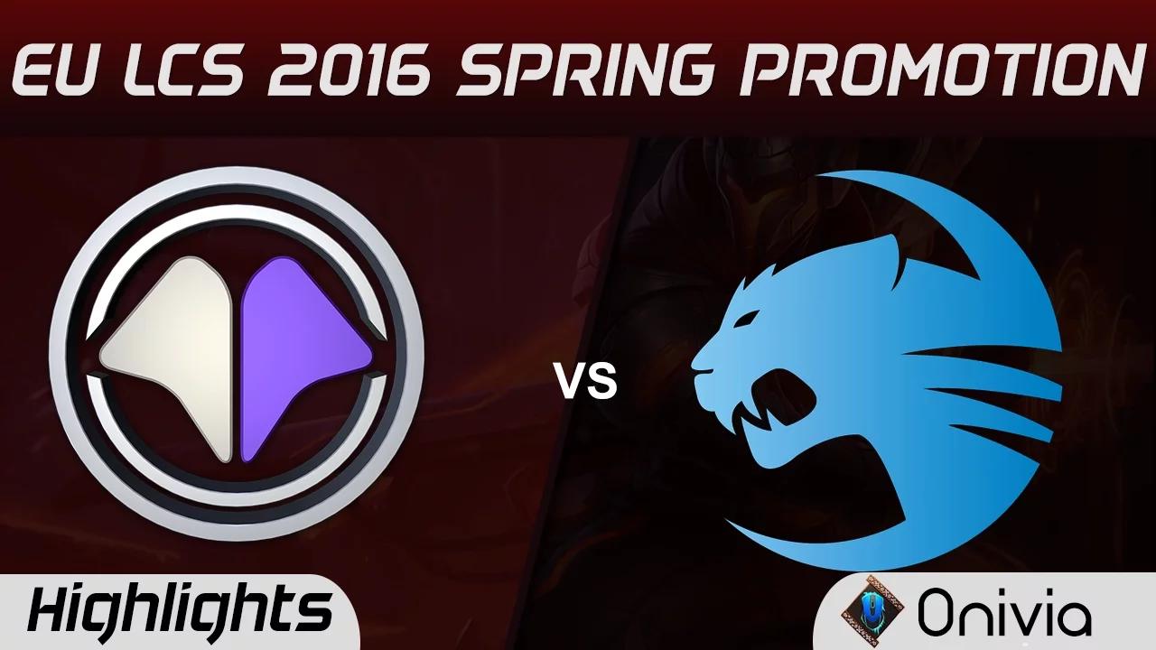 MIL vs ROC highlights Game 1 EU LCS 2016 Spring Promotion Millenium vs Roccat thumbnail