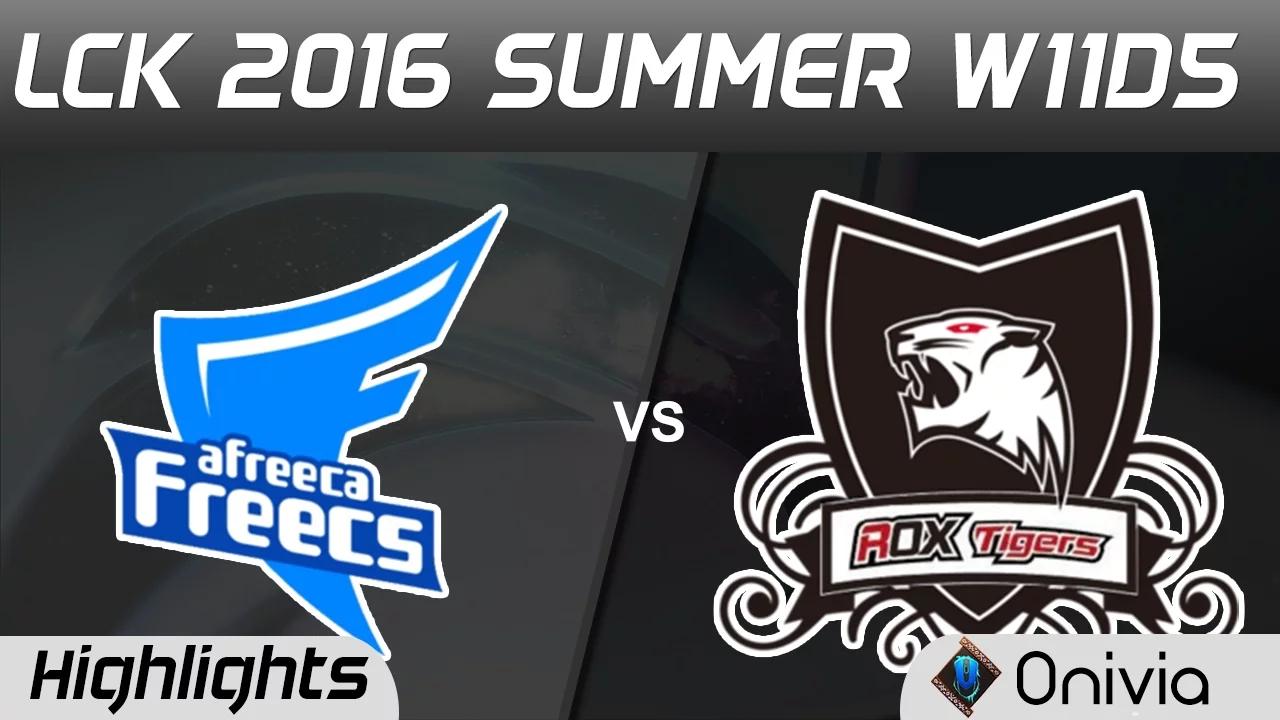 AFS vs ROX Highlights Game 2 LCK Champions W11D5 2016 Afreeca Freecs vs ROX Tigers thumbnail