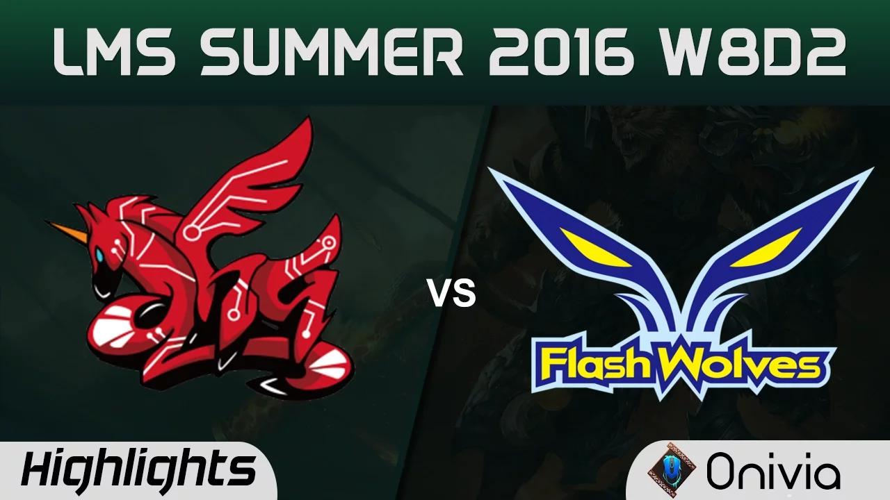 AHQ vs FW Highlights Game 2 LMS Summer 2016 W8D2 AHQ Esports vs Flash Wolves thumbnail