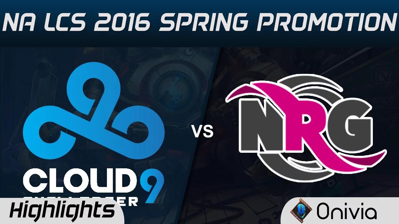 C9C vs NRG highlights Game 2 NA LCS 2016 Spring Promotion Cloud9 Challenger vs NRG Esports thumbnail