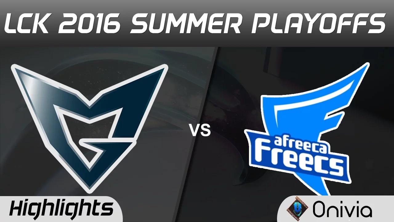 SSG vs AFS Highlights Game 1 LCK Champions Summer 2016 Playoffs  Samsung vs Afreeca Freecs thumbnail