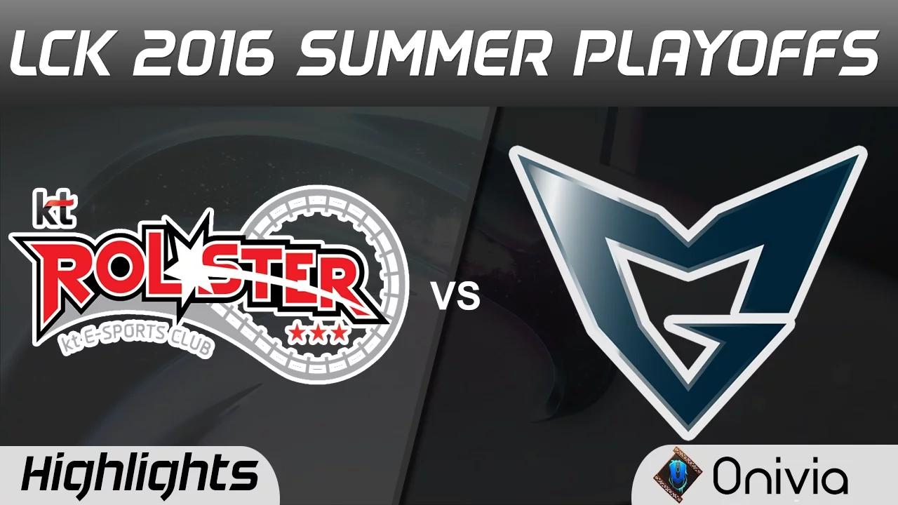 KT vs SSG Highlights Game 2 LCK Champions Summer Playoffs 2016 KT Rolster vs Samsung thumbnail