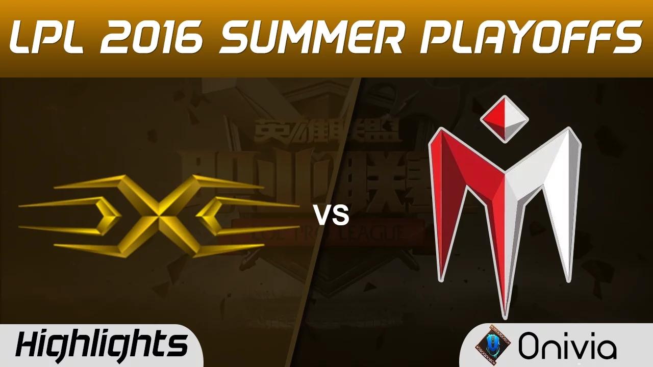 SS vs IM Highlights Game 3 Tencent LPL Summer Playoffs 2016 Snake vs I May thumbnail