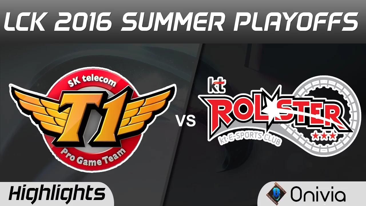 SKT vs KT Highlights Game 3 LCK Champions Summer Playoffs 2016 SK Telecom vs KT Rolster thumbnail