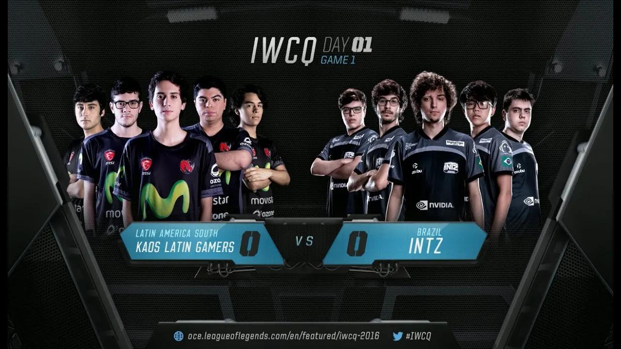 KMV vs ITZ Highlights IWCQ 2016 Day 1 Kaos Latin Gamers vs INTZ Esports thumbnail