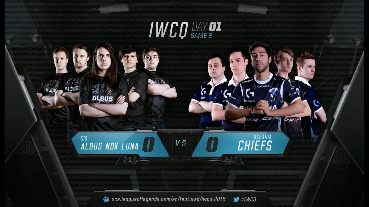 ANX vs CHF Highlights IWCQ 2016 Day 1 Albus Nox Luna vs The Chiefs thumbnail