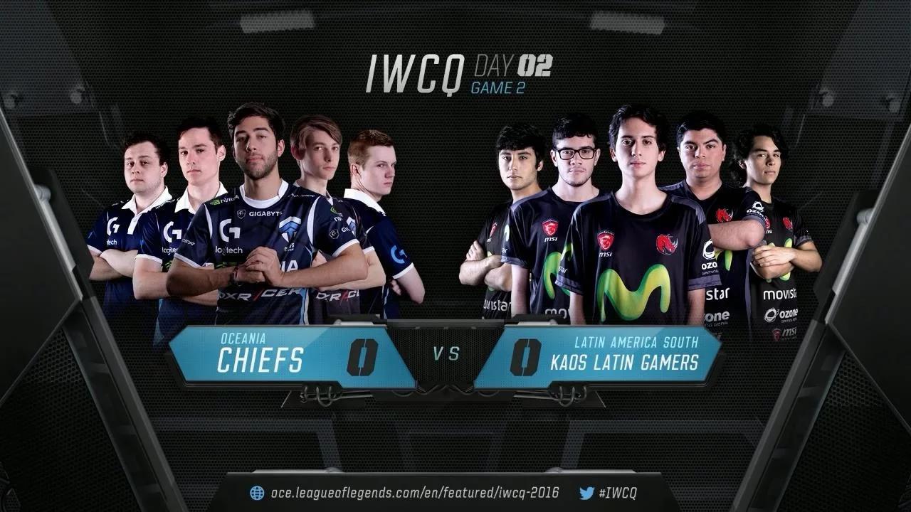 CHF vs KMV Highlights IWCQ 2016 Day 2 The Chiefs vs Kaos Latin Gamers thumbnail