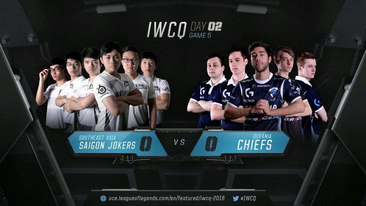 SAJ vs CHF Highlights IWCQ 2016 Day 2 Saigon Jokers vs Chiefs thumbnail