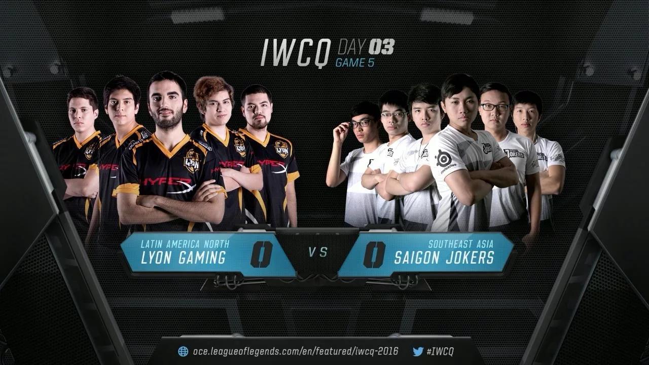 LYN vs SAJ Highlights IWCQ 2016 Day 3 Lyon Gaming vs Saigon Jokers thumbnail