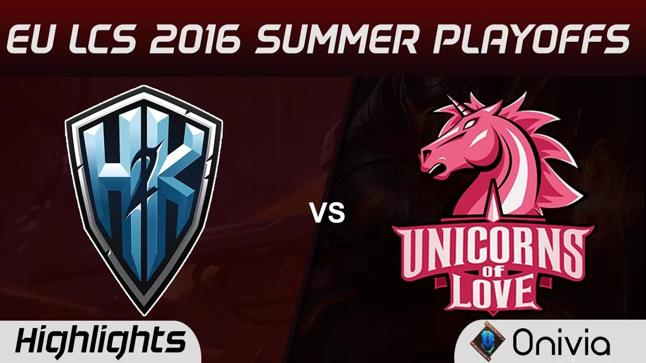 H2K vs UOL Highlights Game 3 EU LCS 2016 Summer Playoffs 3rd Place H2K vs Unicorns of Love thumbnail