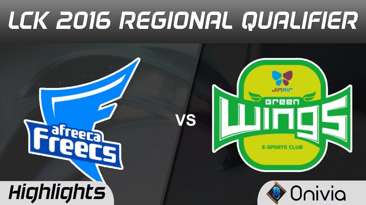 AFS vs JAG Highlights Game 3 LCK Champions Summer Regional Qualifier 2016 Afreeca Freecs vs JinAir G thumbnail