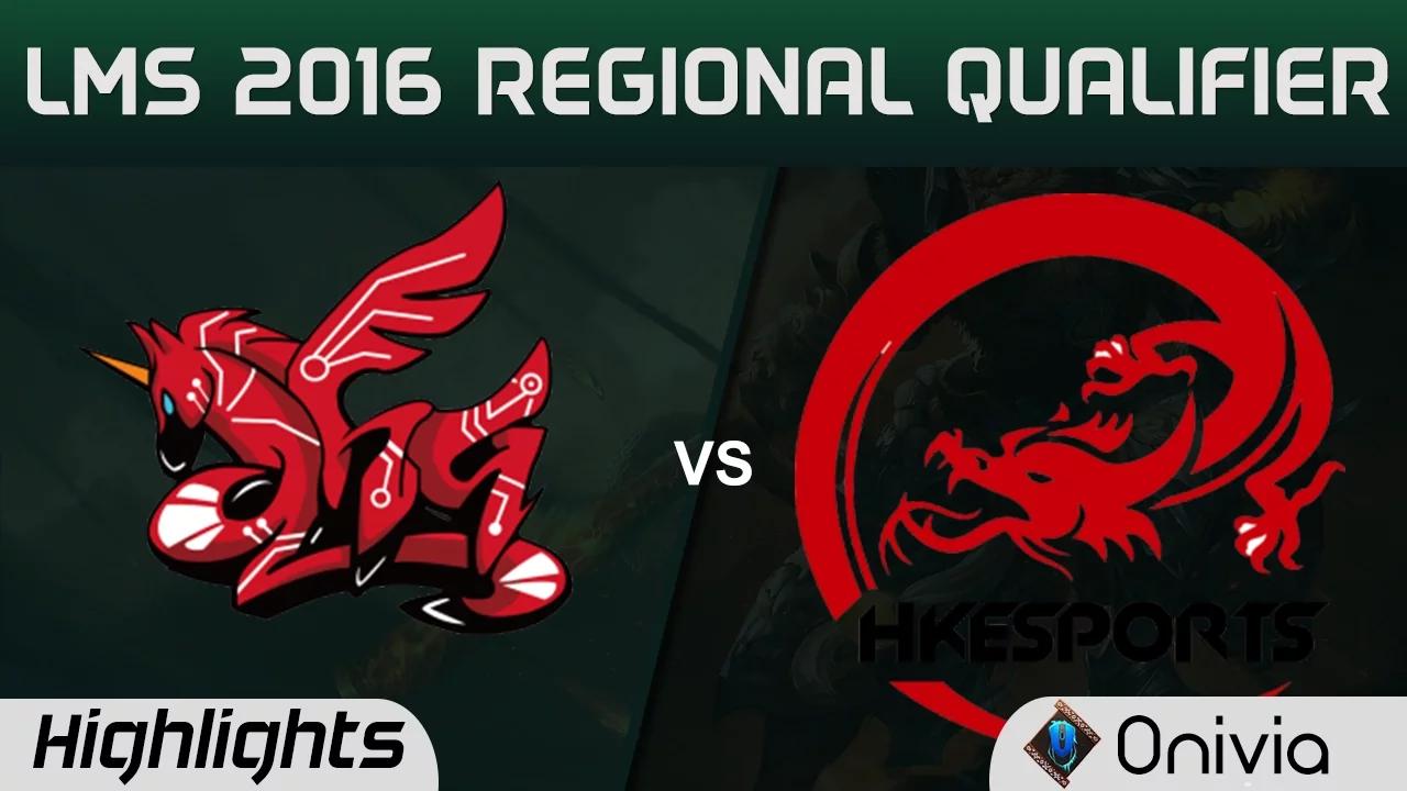 AHQ vs HKE Highlights Game 2 LMS Summer 2016 Regional Qualifier AHQ Esports vs HongKong Esports thumbnail