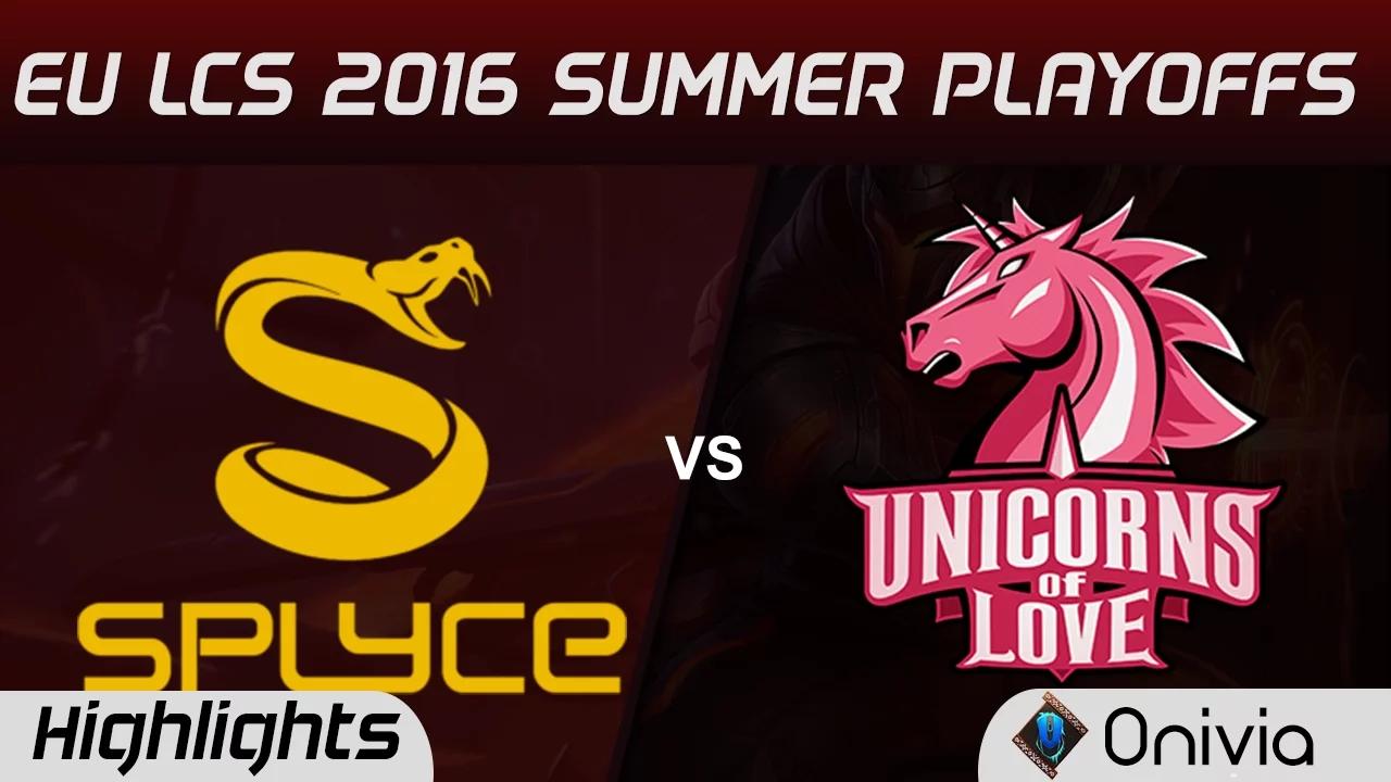 SPY vs UOL Highlights Game 1 EU LCS 2016 Regional Qualifier Splyce vs Unicorns of Love thumbnail