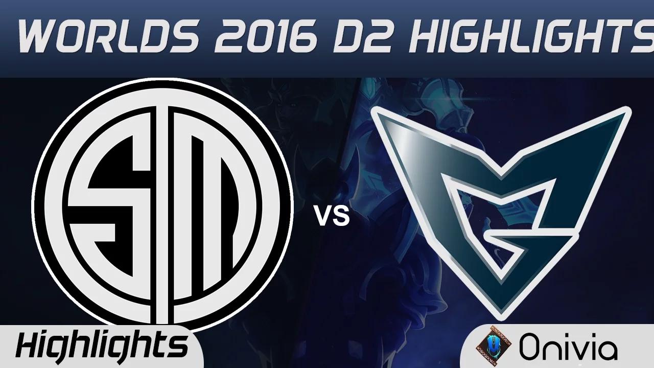 TSM vs SSG Highlights Worlds 2016 D2 Team Solo Mid vs Samsung Galaxy thumbnail